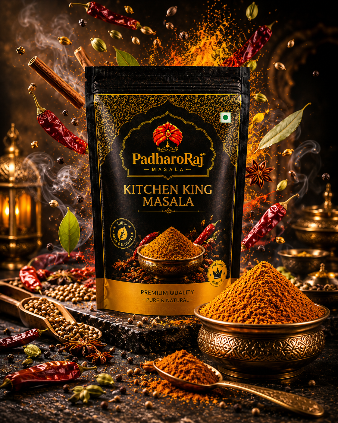 PadharoRaj Kitchen King Masala