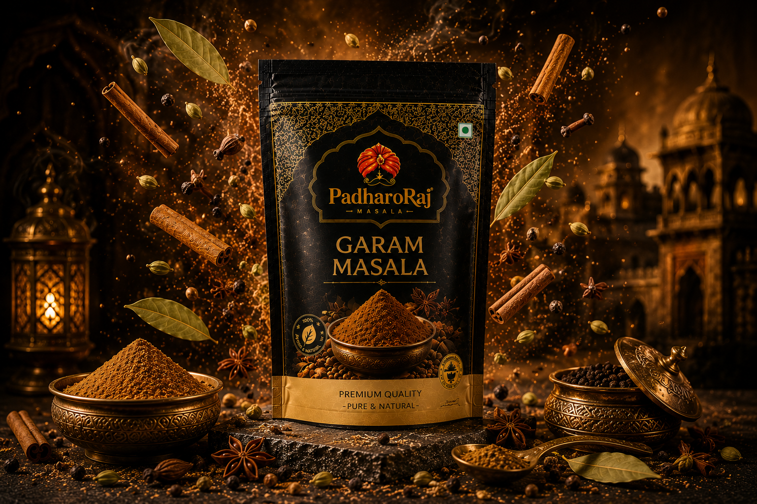 PadharoRaj Premium Garam Masala