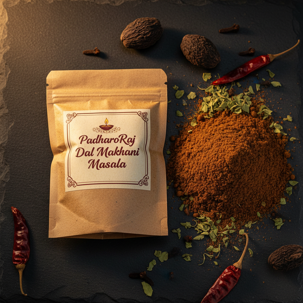 PadharoRaj Dal Makhani Masala 100g - premium creamy lentil spice blend