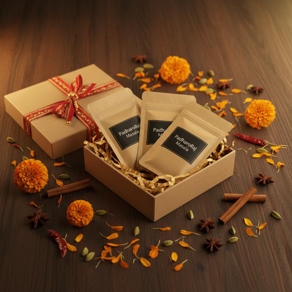 PadharoRaj Starter Gift Set - Raksha Bandhan special 3 spice blends