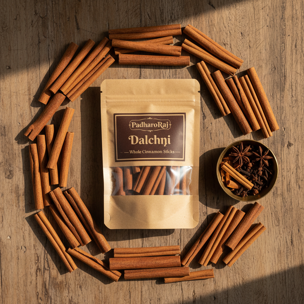 PadharoRaj Dalchini - Flat Lay