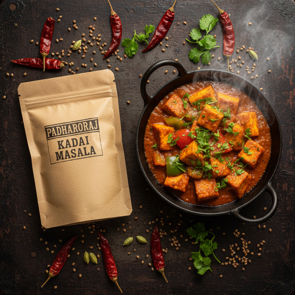 PadharoRaj Kadai Masala - Sizzling