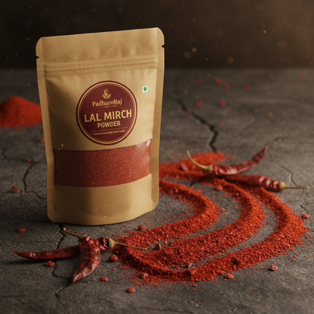 PadharoRaj Lal Mirch (Red Chilli) Powder