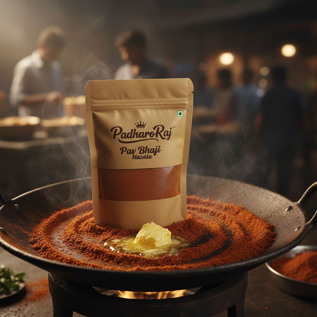 PadharoRaj Pav Bhaji Masala - Cinematic