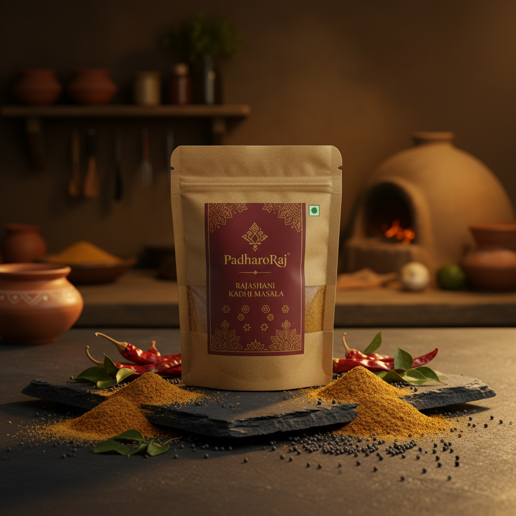 PadharoRaj Rajasthani Kadhi Masala - Cinematic